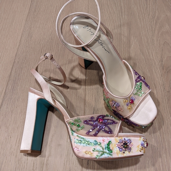 Betsey Johnson Shoes - Betsey Johnson Women's Embellished Platform Heels